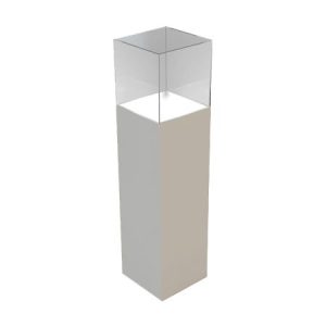 Perpex Plinth - Clear Display Box Tops 450x450